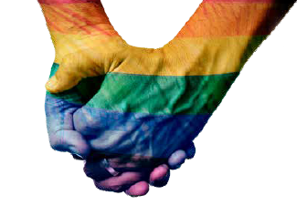 LGBTQIA Rainbow Hands